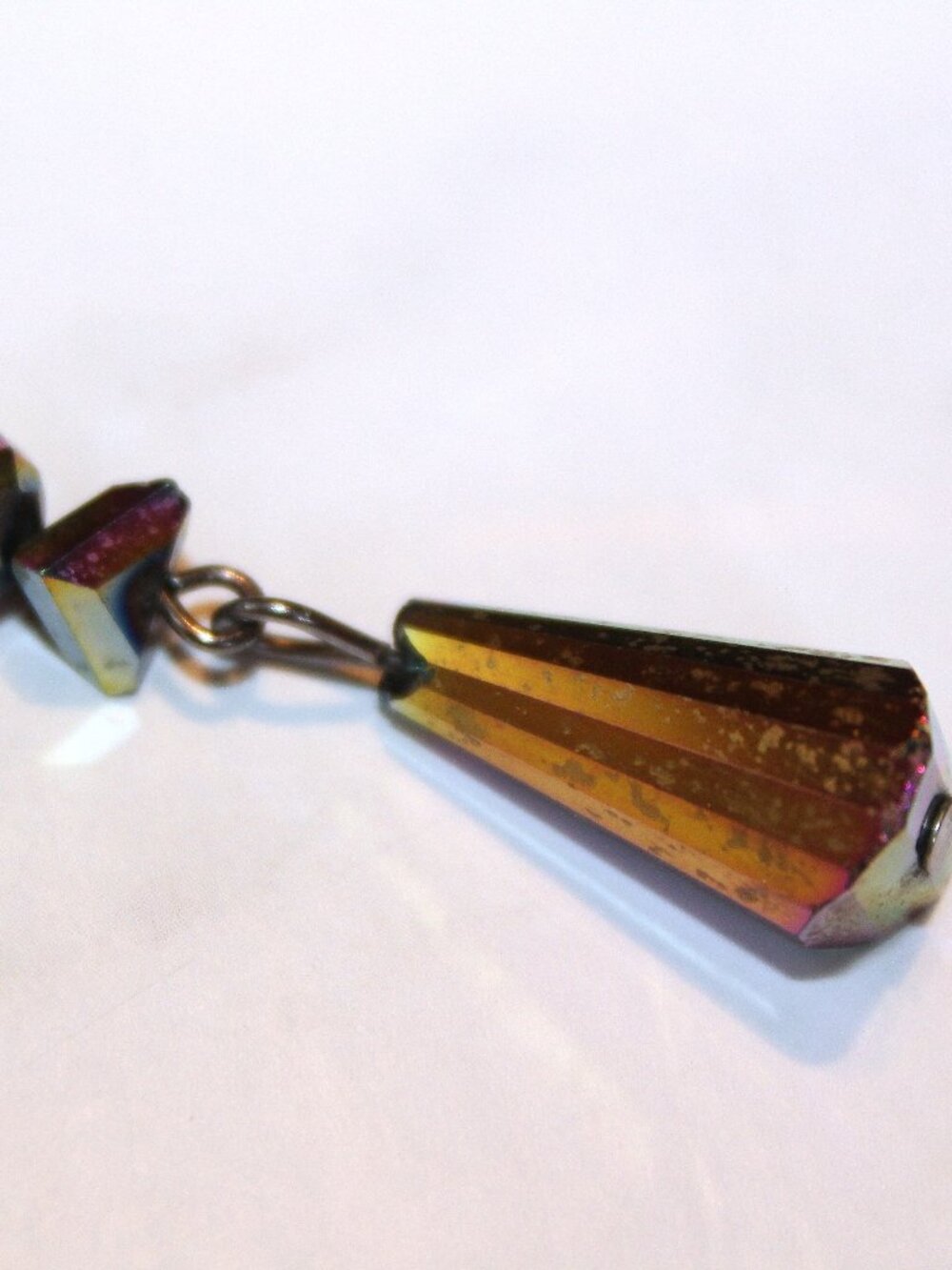Paparazzi Oil Slick Aurora Borealis Necklace Lot - 2 Pcs Whimsigoth Festival - Picture 3 of 6